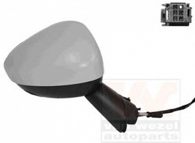 VAN WEZEL 0929808 -  Наружное зеркало